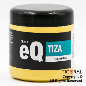 PINTURA TIZA EQ 308 AMARILLO 200 CC X 1